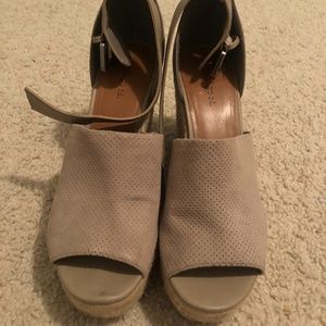 Indigo rd. platform espadrille wedge, size 8.5 $35